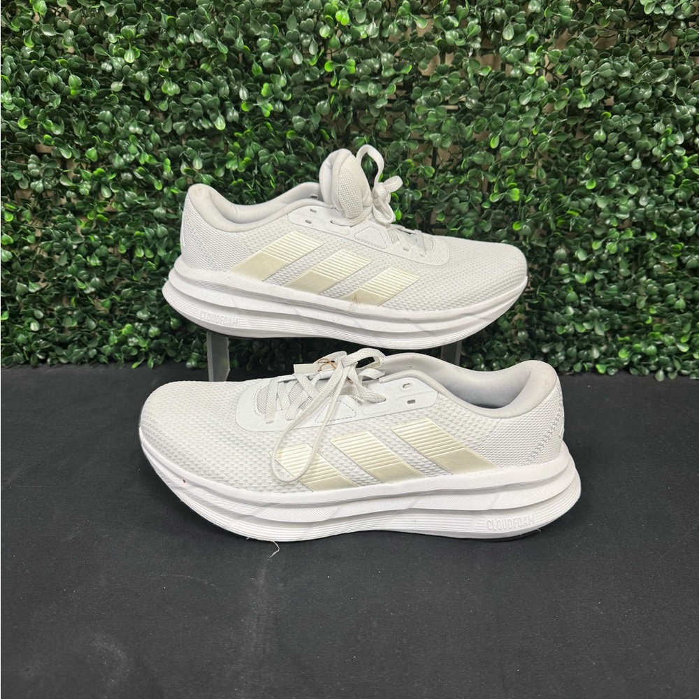 adidas Women's White Cream Mesh Athletic Sneakers